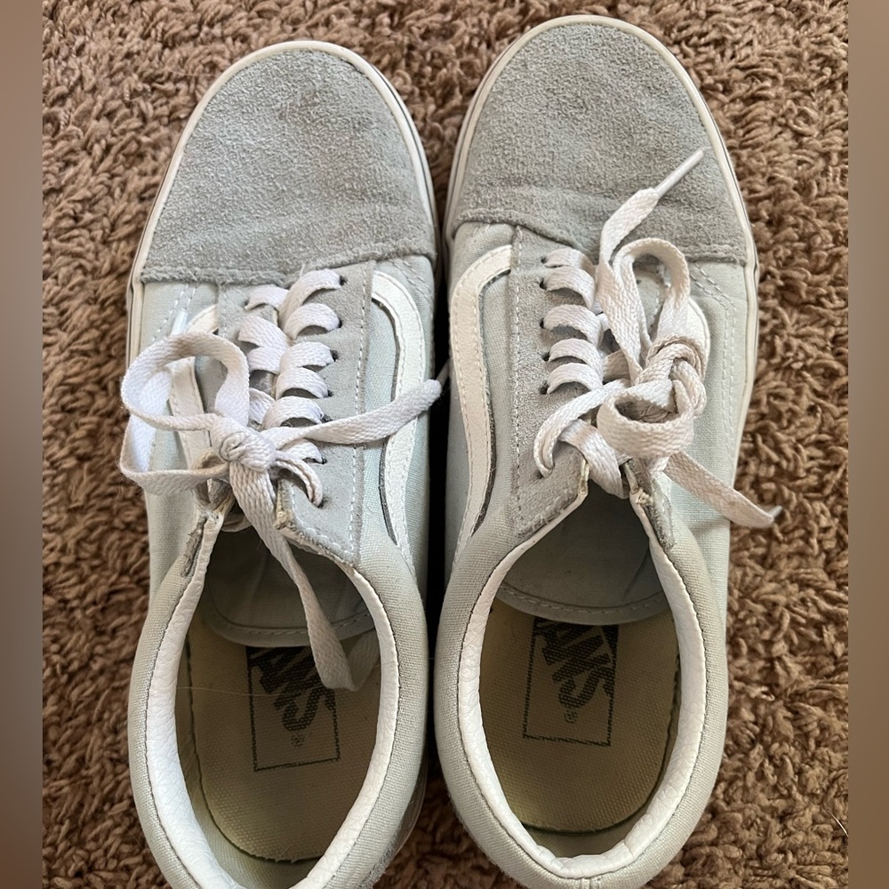women’s teal vans 7.5